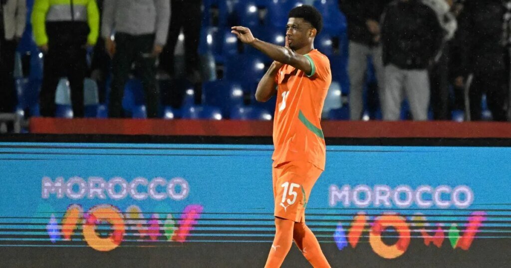 Amad Diallo nets a goal in Ivory Coast's victory over Mozambique at AFCON.