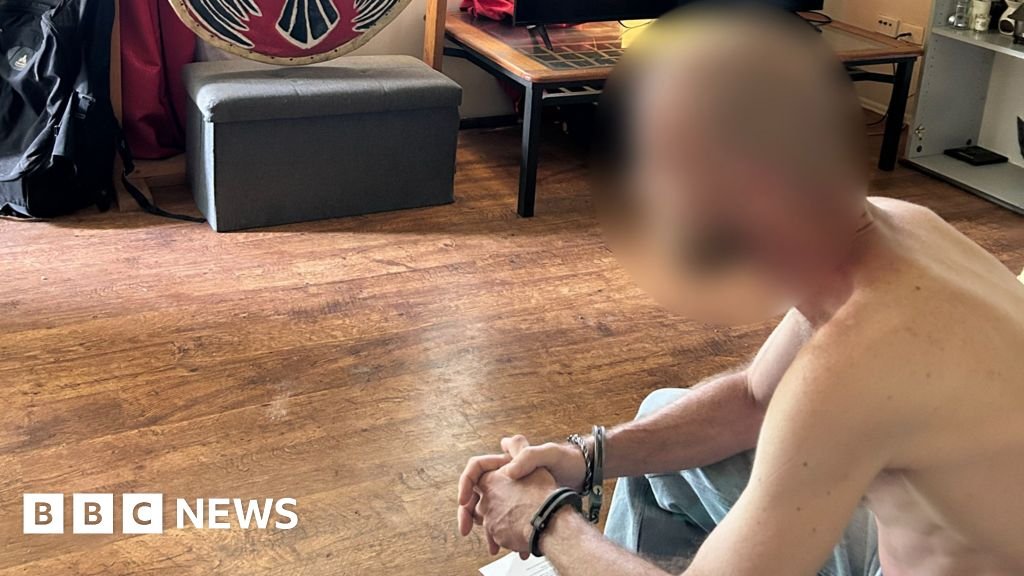 Australia set to expel British individual accused of showcasing Nazi emblems.