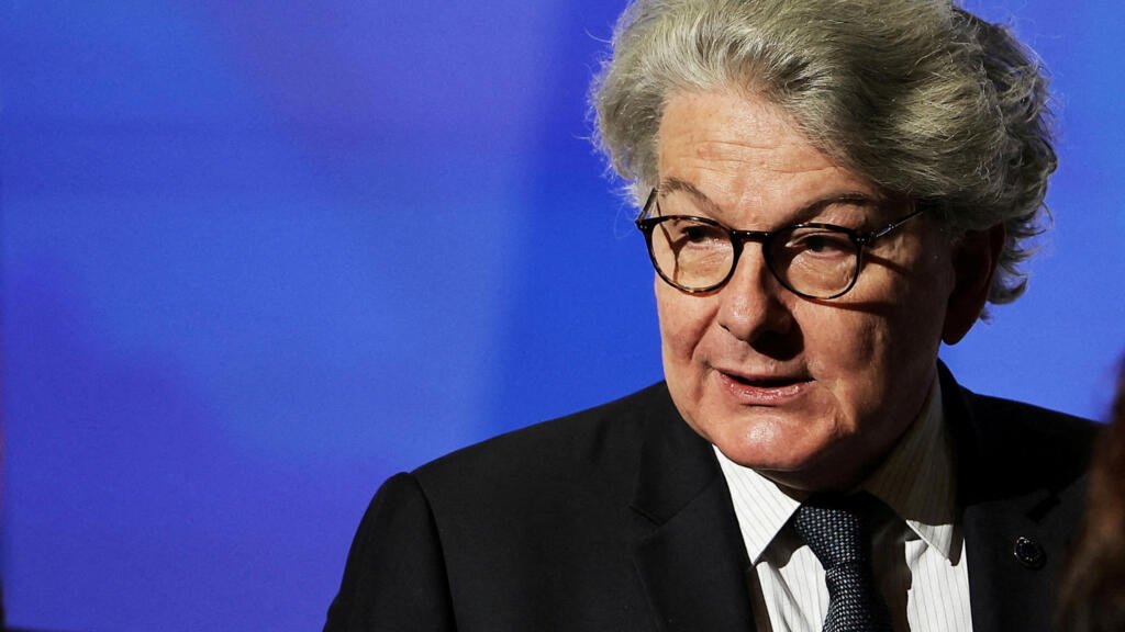 EU issues cautionary note regarding potential measures following US restrictions on five Europeans tackling online hate.