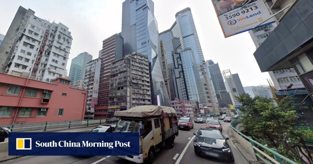 Hong Kong auxiliary officer accused of inappropriate behavior while operating a taxi.