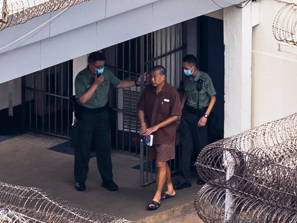 Hong Kong court finds democracy advocate Jimmy Lai guilty of conspiracy offenses.