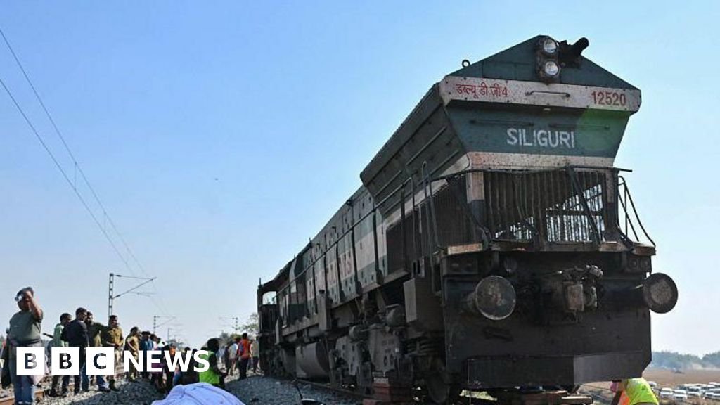 India's express train strikes and kills seven elephants on the tracks.
