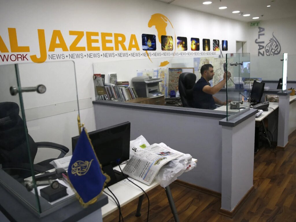 Israel prolongs legislation prohibiting Al Jazeera for an additional two years.