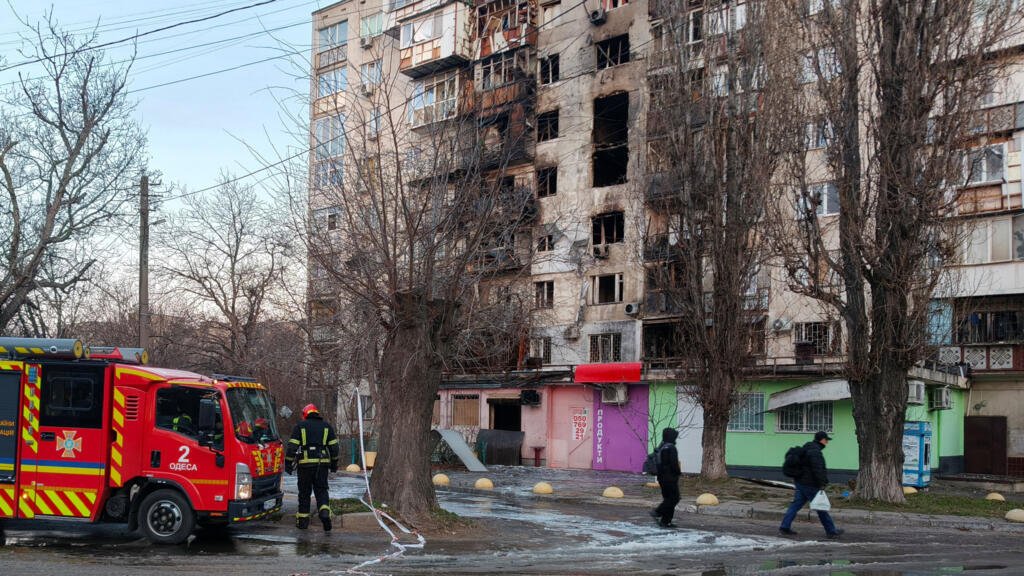 Live: Russian drone attacks on Odesa leave at least six injured, among them three children.