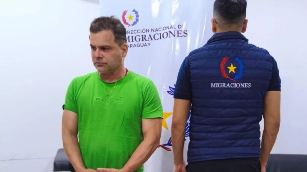 Major Bolsonaro associate detained in Paraguay while attempting to escape to El Salvador.