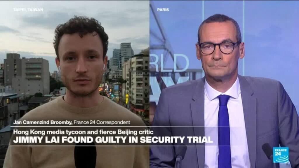 Media mogul and Beijing adversary Jimmy Lai convicted in contentious security case