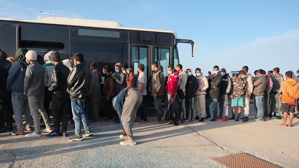 More than 1,000 migrants reached Crete in December.