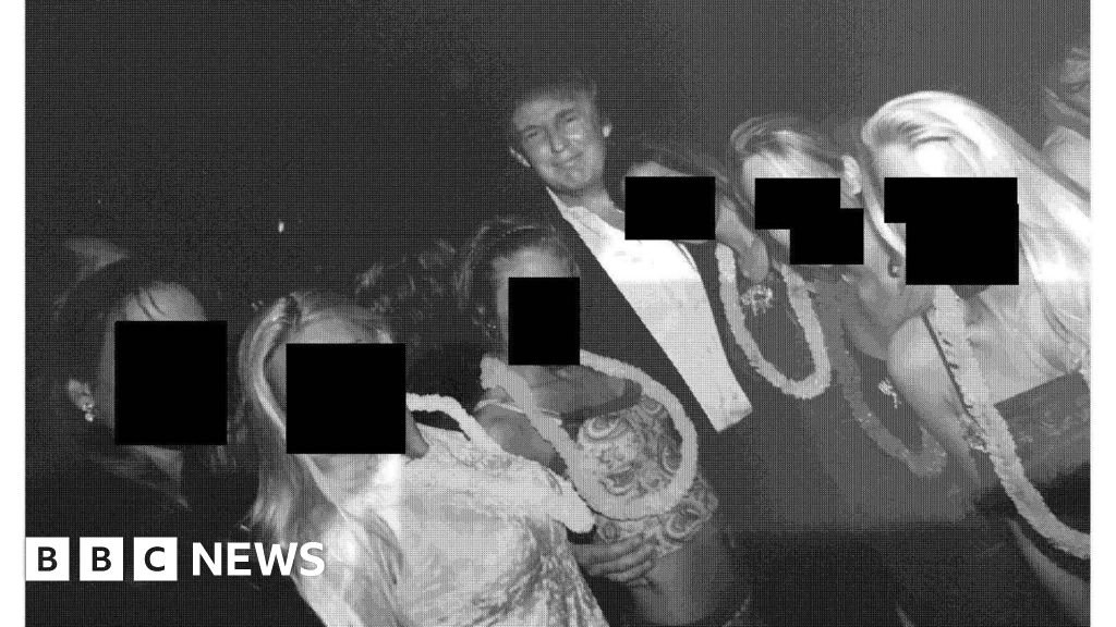 Nuevas fotos de la propiedad de Epstein revelan a Trump, Andrew y Bill Clinton