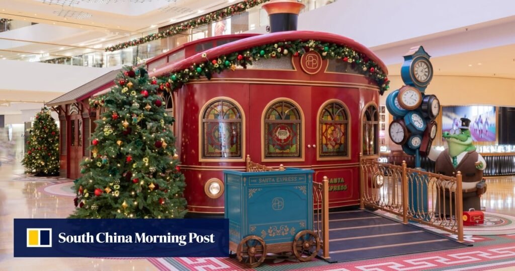 Operation Santa Claus: Hong Kong Mall Spreads Joy with 'Christmas Ticket' Event
