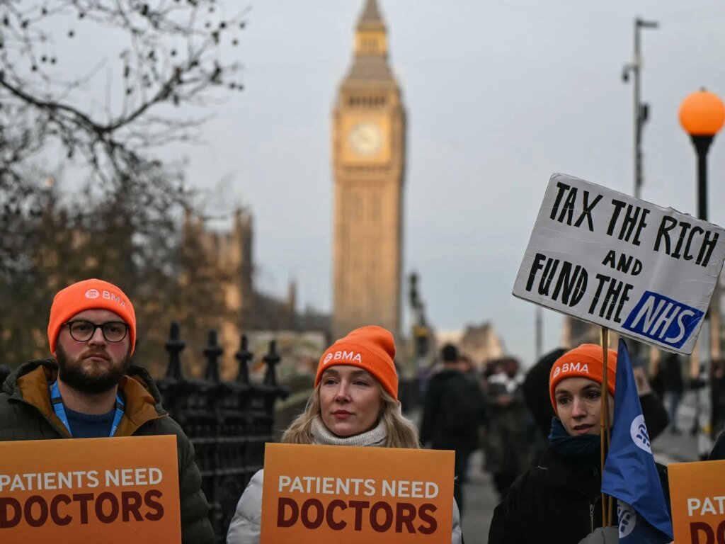 Resident doctors in England launch a five-day strike.
