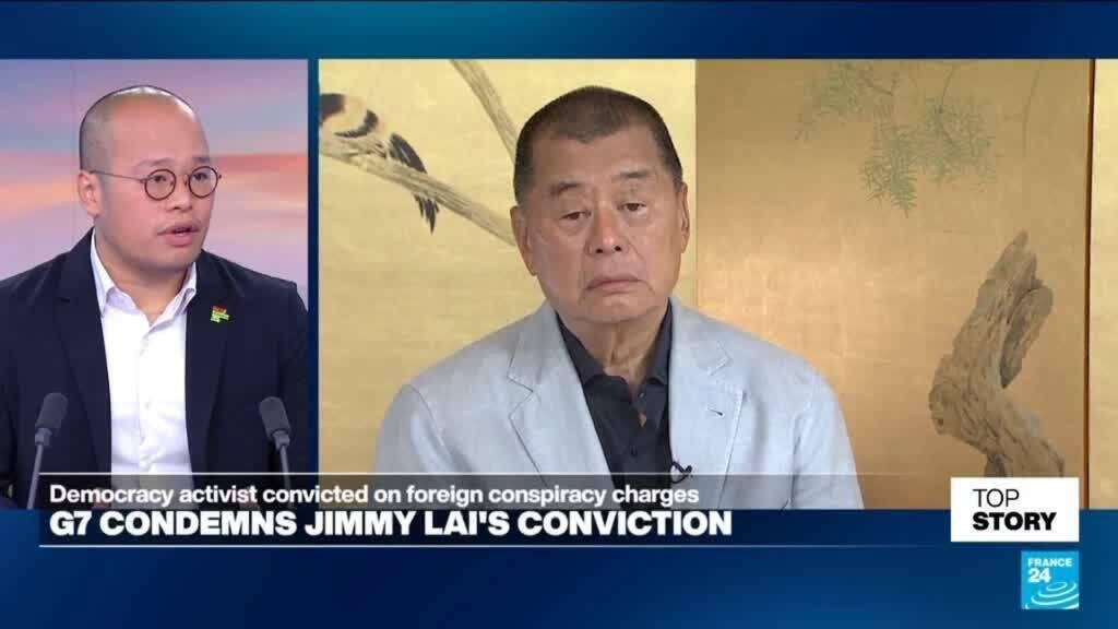 Son of Hong Kong Activist Jimmy Lai Condemns Political Repression