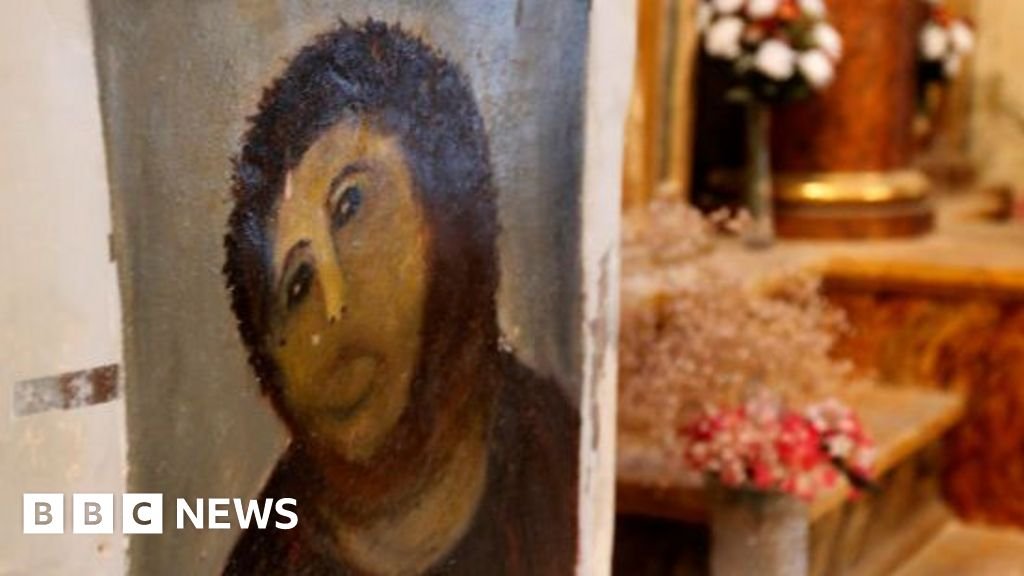 Spanish woman who gained notoriety for mishandling fresco restoration passes away