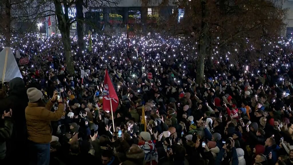 Thousands Demonstrate in Lithuania Opposing Amendments to Public Broadcasting Legislation