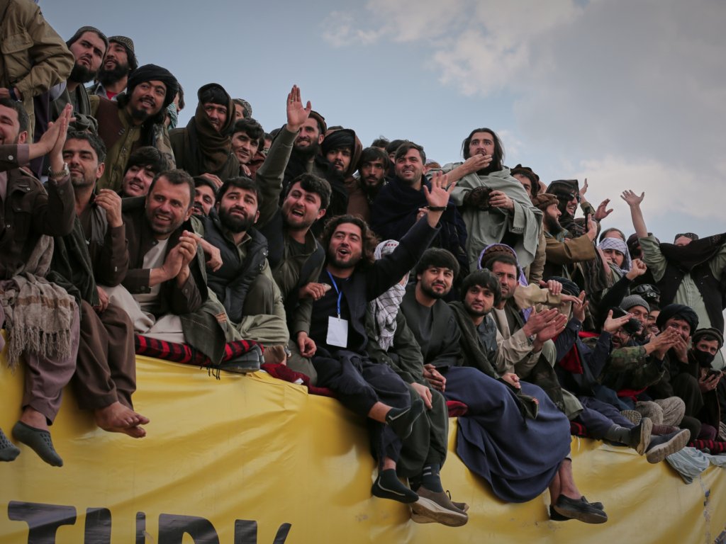 Thousands Gather in Kabul for Afghanistan's National Buzkashi Tournament