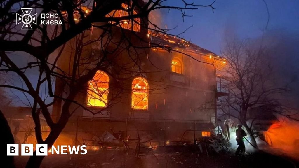 Thousands in Kyiv left powerless following large-scale Russian assault.