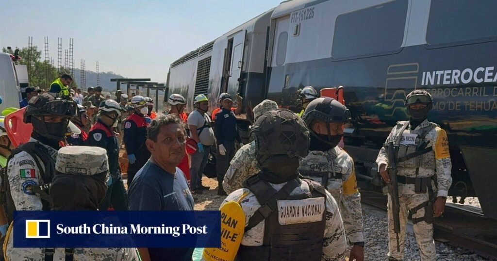 Train crash in Mexico results in at least 13 fatalities and many injuries.