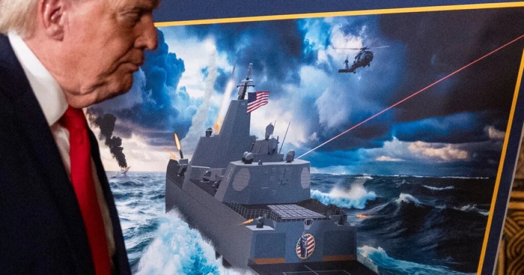 Trump Introduces 'Trump-Class' Warships for the US Navy's 'Golden Fleet'