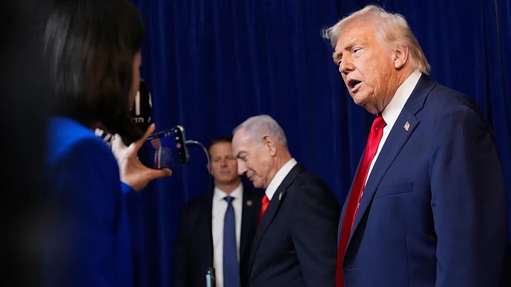 Trump warns Hamas to disarm quickly or face serious consequences following discussions with Netanyahu.