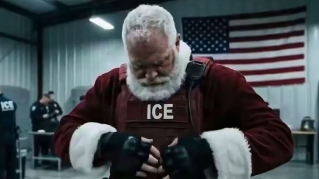 US Homeland Security Reimagines Santa as an ICE Agent in 'Disturbing' AI Video