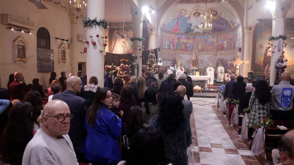 Video: Gaza's Christians Celebrate Their First Christmas Following Delicate Ceasefire Agreement