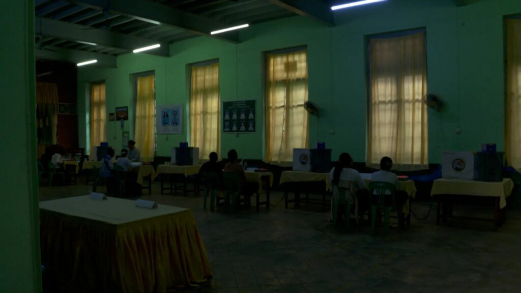 Video: Myanmar's Military Conducts Its First Election Following the 2021 Coup