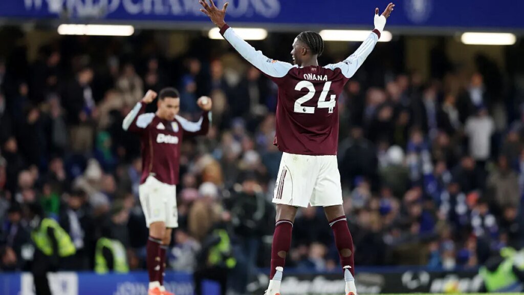Villa triumphs over Chelsea as Arsenal and Man City secure more victories.