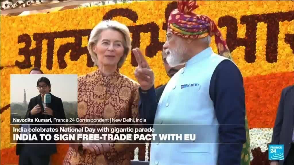 EU officials arrive in India to finalize trade deal