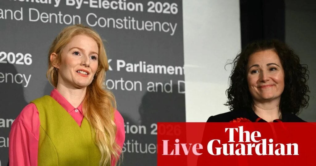 Hannah Spencer Secures Gorton and Denton for the Greens; Labour Finishes in Third Place – Live Updates on UK Politics