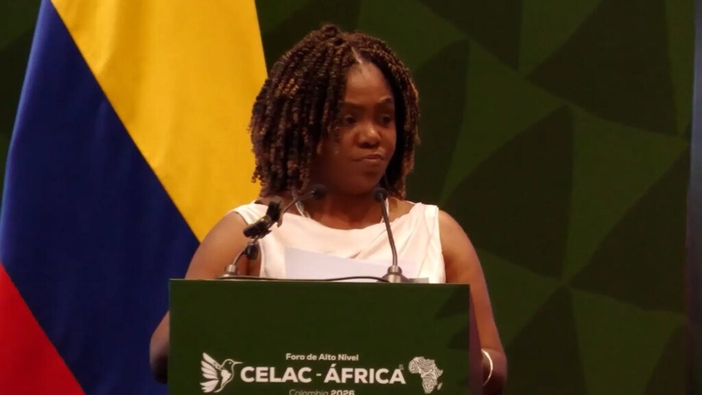 "Colonialism successfully achieved its goal of isolating us," says Colombia's Vice President.