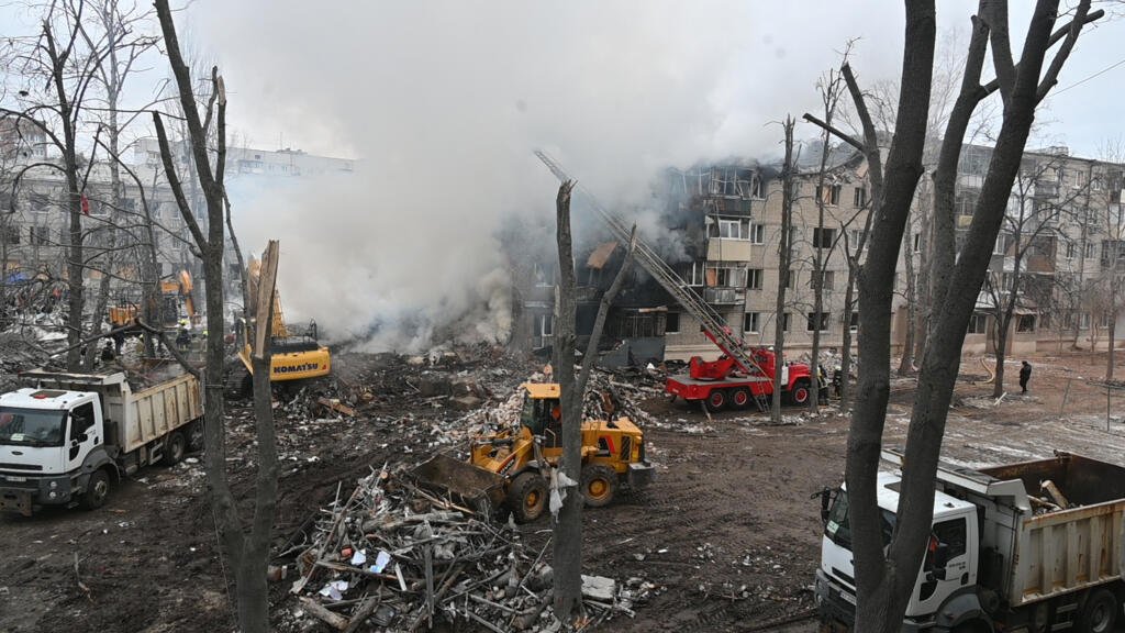 Russian attack on apartment complex claims 10 lives in Kharkiv, Ukraine