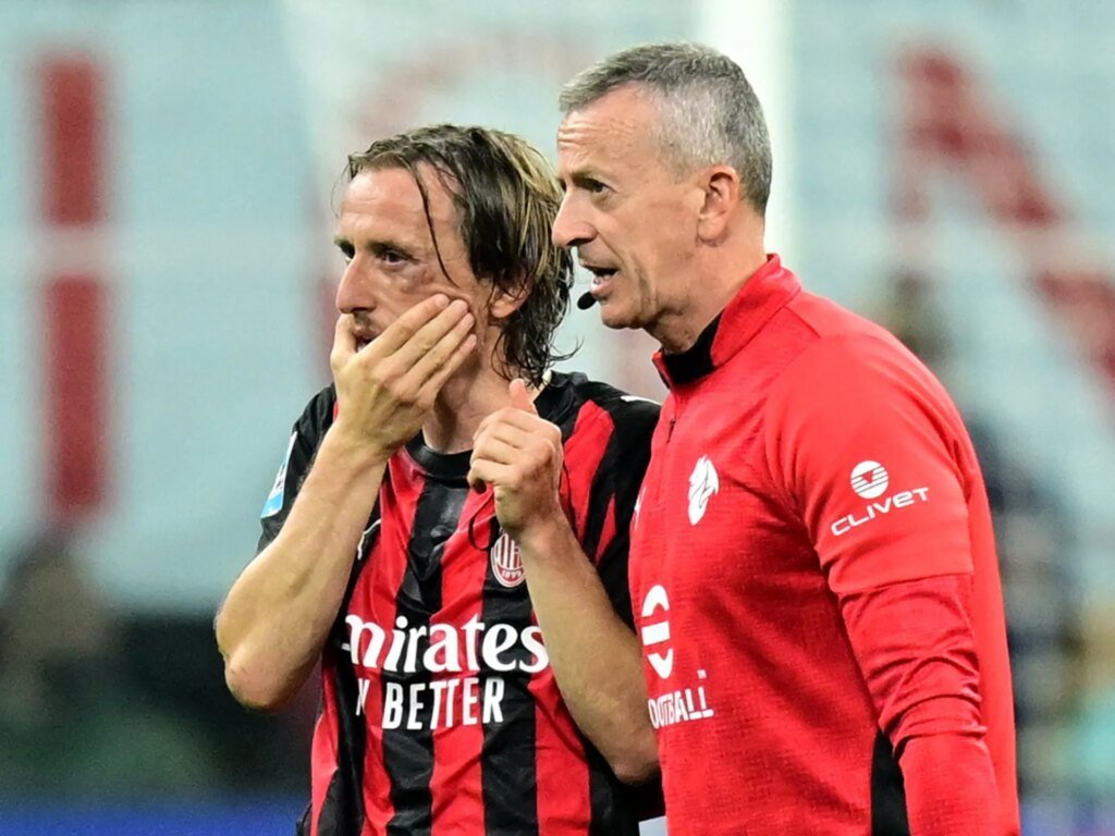 Croatia's Modric undergoes facial surgery but intends to be ready for the World Cup.