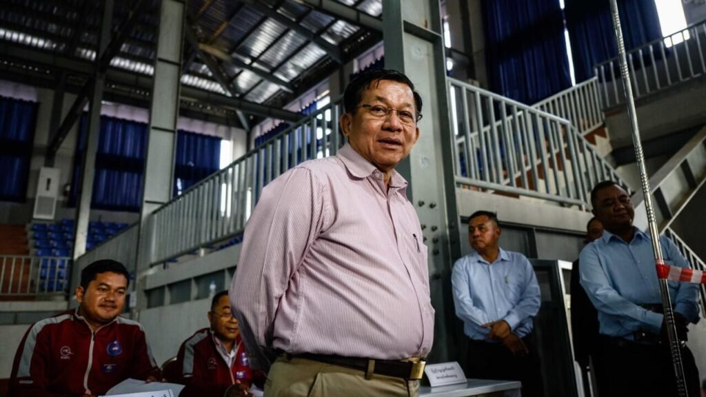 Myanmar's parliament appoints general behind coup as civilian president.