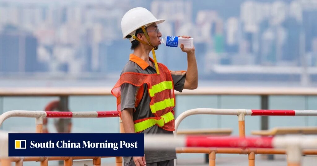 Labor unions demand compulsory heatstroke protection gear for employees.