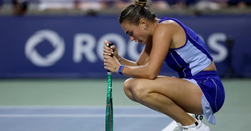 Top-ranked Sabalenka defeated by Alexandrova at the Canadian Open