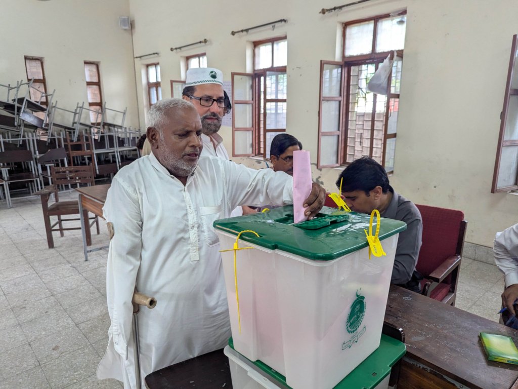 Voting in the Third Phase of Pakistan-administered Kashmir Takes Place Amidst Unrest