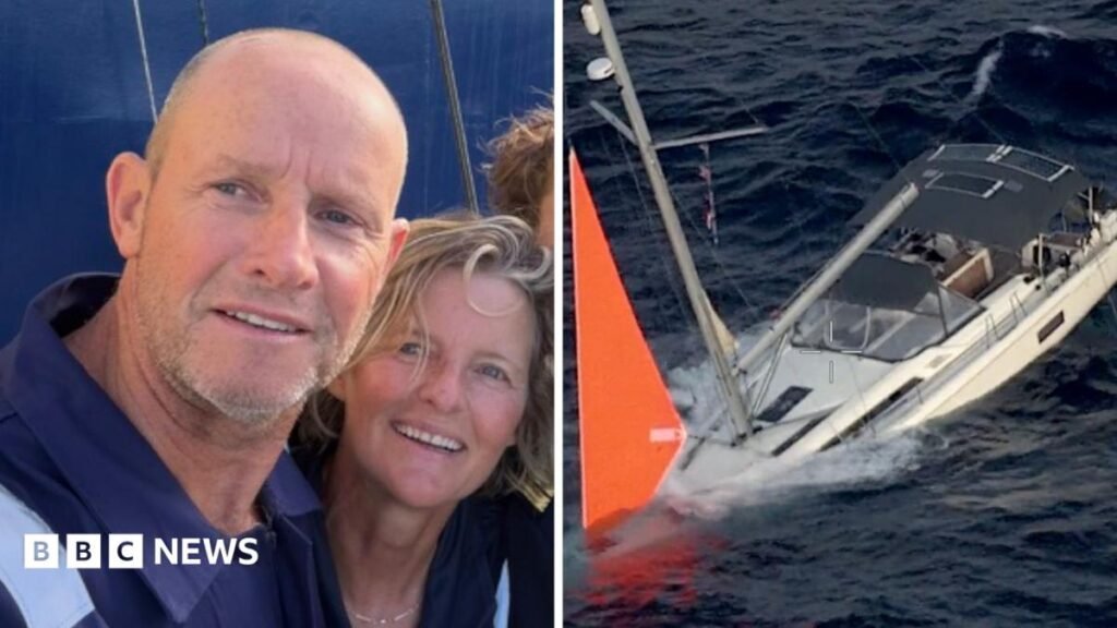 Couple Shares Their Relief After Being Rescued When Whale Damages Their Yacht