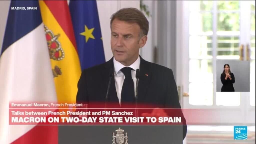 RECAP: Macron Advocates for a 'More Unified Europe' During Visit to Spain