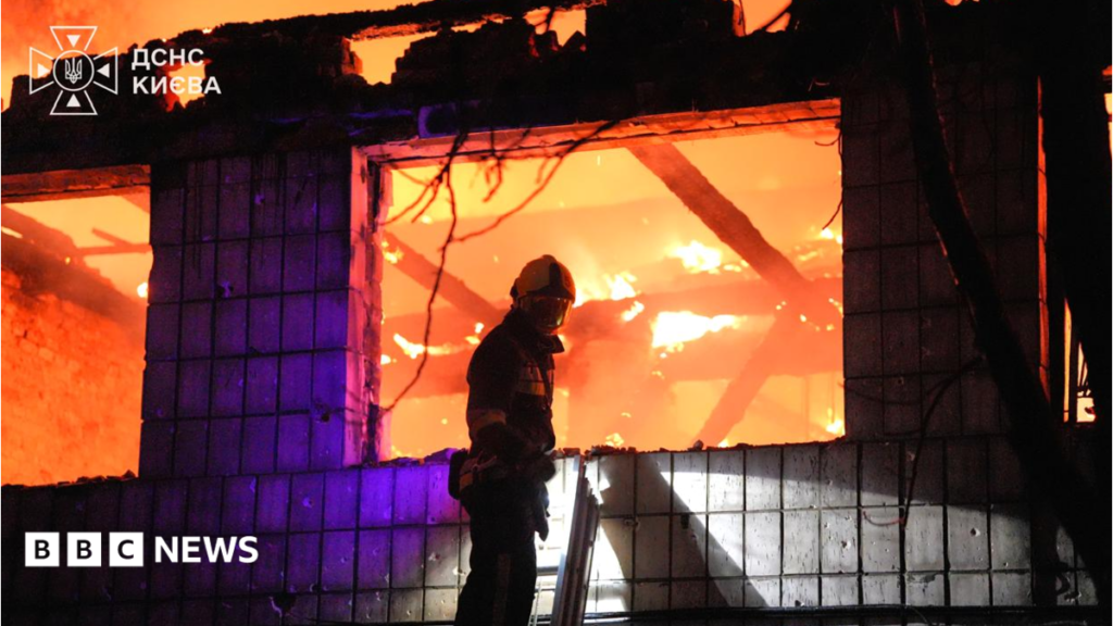 Russian assault targets railway workers in new lethal strikes on Kyiv.