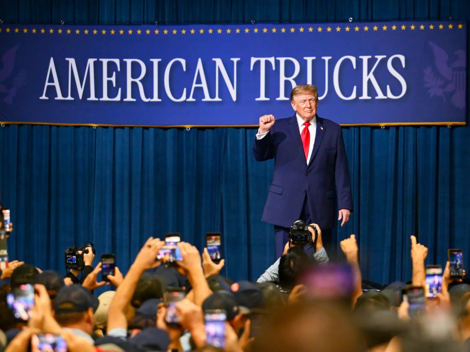 Trump announces European agreement to unseal large diesel reserves.